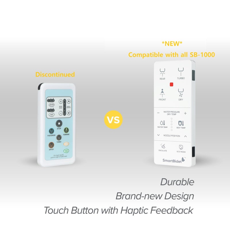 SmartBidet Remote Control Replacement for the SB-1000 Bidet Electronic Toilet Seat Remote - Image 4